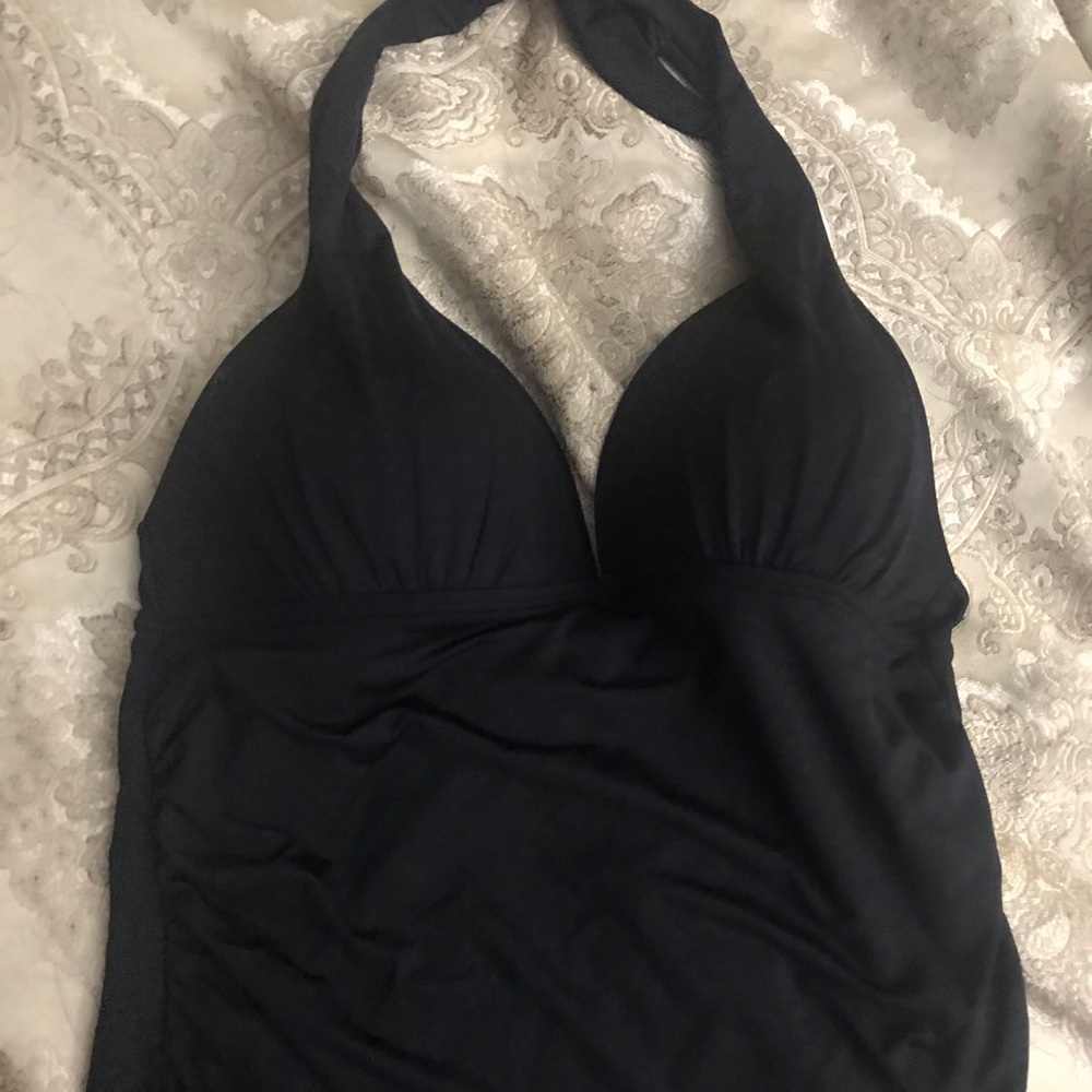 Black Tankini Top